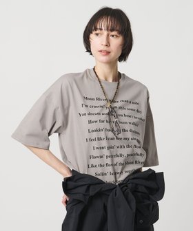 【ユナイテッドアローズ/UNITED ARROWS】のSACRA メッセージ Tシャツ 人気、トレンドファッション・服の通販 founy(ファニー) ファッション Fashion レディースファッション Fashion for Women トップス・カットソー Cut & Sew Tops シャツ・ブラウス・オフィスカジュアル Elegant Blouses & Button-Ups ロングTシャツ・Tシャツ Longline T-Shirts & Tees インナー Innerwear ジャケット Jacket, Outerwear フロント Front, Front Design |ID:prp329100004904327