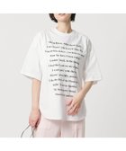 【ユナイテッドアローズ/UNITED ARROWS】のSACRA メッセージ Tシャツ 人気、トレンドファッション・服の通販 founy(ファニー) ファッション Fashion レディースファッション Fashion for Women トップス・カットソー Cut & Sew Tops シャツ・ブラウス・オフィスカジュアル Elegant Blouses & Button-Ups ロングTシャツ・Tシャツ Longline T-Shirts & Tees インナー Innerwear ジャケット Jacket, Outerwear フロント Front, Front Design thumbnail WHITE|ID: prp329100004904327 ipo3291000000036710740