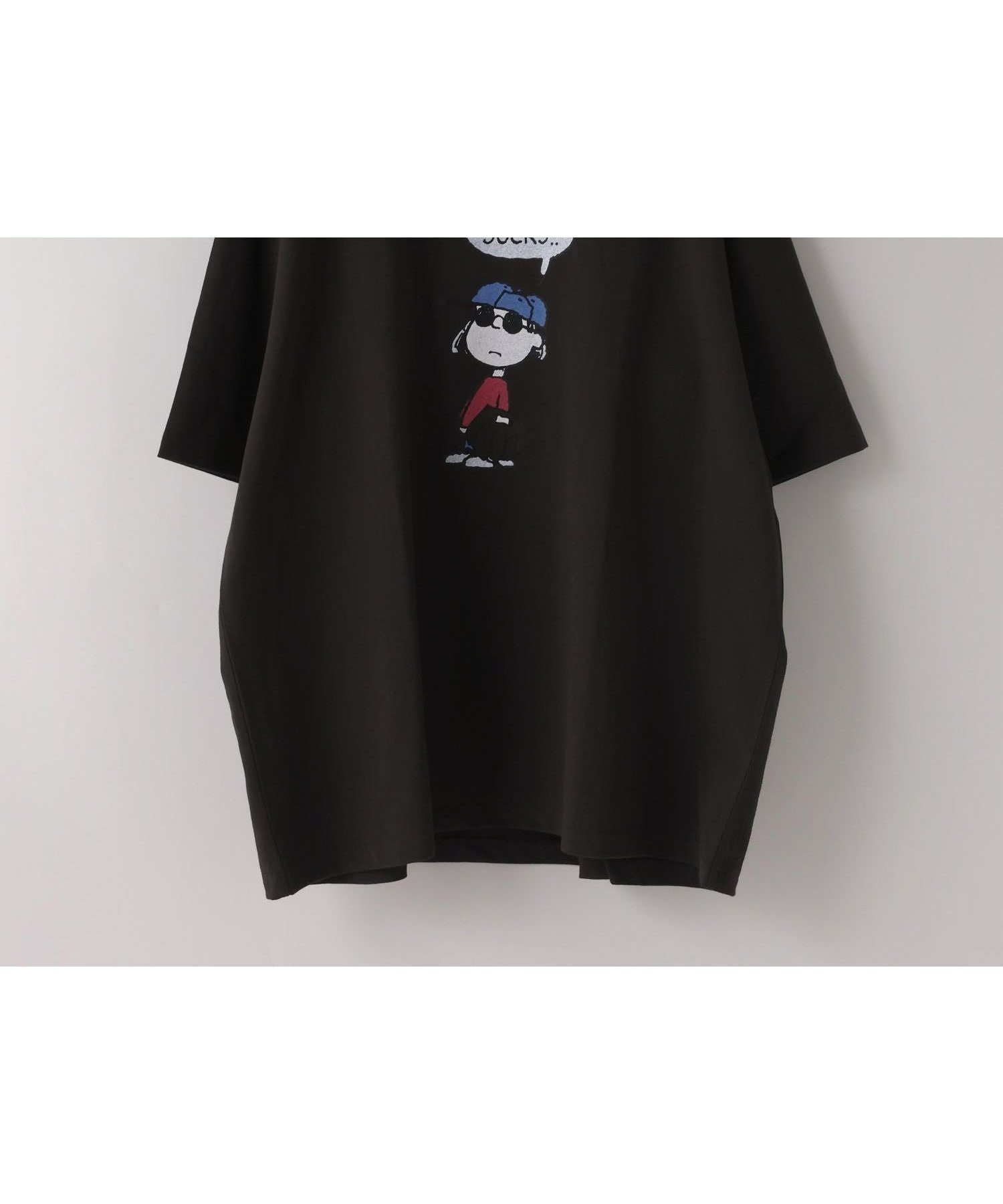 【ローリーズファーム/LOWRYS FARM】の【LFM】SNOOPYプリントTSS インテリア・キッズ・メンズ・レディースファッション・服の通販 founy(ファニー) 　ファッション　Fashion　レディースファッション　Fashion for Women　インナー　Innerwear　キャラクター　Character, Licensed Characters　グラフィック　Graphic, Graphic Design　シンプル　Simple, Minimal　ジャケット　Jacket, Outerwear　スラックス　Slacks, Dress Pants　デニム　Denim, Jeans Material　プリント　Print, Printed Pattern　ブラック09|ID: prp329100004904348 ipo3291000000036710945