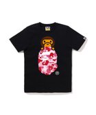 【ア ベイシング エイプ/A BATHING APE】のABC CAMO MILO ON APE HEAD TEE 人気、トレンドファッション・服の通販 founy(ファニー) ファッション Fashion レディースファッション Fashion for Women インナー Innerwear グラフィック Graphic, Graphic Design コレクション Collection, Seasonal Line ショート Short, Short Length スリーブ Sleeve, Long Sleeve / Short Sleeve パターン Pattern, Design Print フロント Front, Front Design プリント Print, Printed Pattern ラバー Rubber, Rubber Sole 人気 Popular, Best Seller thumbnail BK×PK|ID: prp329100004904372 ipo3291000000036711076