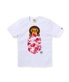【ア ベイシング エイプ/A BATHING APE】のABC CAMO MILO ON APE HEAD TEE 人気、トレンドファッション・服の通販 founy(ファニー) ファッション Fashion レディースファッション Fashion for Women インナー Innerwear グラフィック Graphic, Graphic Design コレクション Collection, Seasonal Line ショート Short, Short Length スリーブ Sleeve, Long Sleeve / Short Sleeve パターン Pattern, Design Print フロント Front, Front Design プリント Print, Printed Pattern ラバー Rubber, Rubber Sole 人気 Popular, Best Seller thumbnail WH×PK|ID: prp329100004904372 ipo3291000000036711083