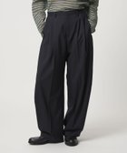 【ビューティ&ユース ユナイテッドアローズ/BEAUTY&YOUTH / UNITED ARROWS】の6(ROKU) トロピカルクロス カーブ パンツ 人気、トレンドファッション・服の通販 founy(ファニー) ファッション Fashion レディースファッション Fashion for Women パンツ Pants & Trousers おすすめ Recommended / Our Picks マニッシュ Mannish, Boyish モダン Modern, Contemporary thumbnail NAVY|ID: prp329100004904391 ipo3291000000036711574