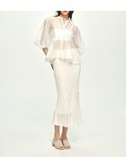 【セルフォード/CELFORD】のフラワーモチーフクロッシェニットナロースカート 人気、トレンドファッション・服の通販 founy(ファニー) ファッション Fashion レディースファッション Fashion for Women スカート Skirts インナー Innerwear スマート Smart, Elegant セットアップ Set-Up, Coordinated Outfit マキシ Maxi, Full Length モチーフ Motif, Design Theme 手編み Hand-Knitted, Handmade Knit 透かし Cut-Out, Lacework thumbnail OWHT[002]|ID: prp329100004904405 ipo3291000000036711811