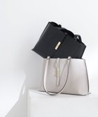 【ナチュラル ビューティー ベーシック/NATURAL BEAUTY BASIC】のエブリデイラージトートバッグ 人気、トレンドファッション・服の通販 founy(ファニー) ファッション Fashion レディースファッション Fashion for Women バッグ Bags おすすめ Recommended / Our Picks ショルダー Shoulder, Shoulder Strap フェイクレザー Faux Leather, PU Leather フェイス Face, Facial Design メタル Metal, Metal Parts 軽量 Lightweight, Ultra Light ビジネス 仕事 通勤 Business / Work / Commuting thumbnail クロ|ID: prp329100004904424 ipo3291000000036712156