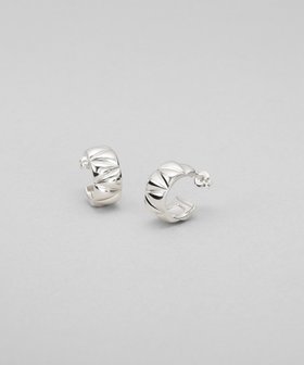 【ココシュニック オンキッチュ/COCOSHNIK ONKITSCH】のシルバー キルトフープピアス 人気、トレンドファッション・服の通販 founy(ファニー) ファッション Fashion レディースファッション Fashion for Women イヤーカフ Ear Cuffs キルト Quilt, Quilted Fabric クラシカル Classical, Vintage-Inspired シルバー Silver, Metallic Silver パターン Pattern, Design Print モダン Modern, Contemporary モチーフ Motif, Design Theme エレガント 上品 Elegant |ID:prp329100004904427