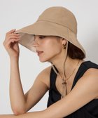 【ユナイテッドアローズ/UNITED ARROWS】のハイショク ロングブリム ハット -UVケア- BEIGE|ID: prp329100004904450 ipo3291000000036712474