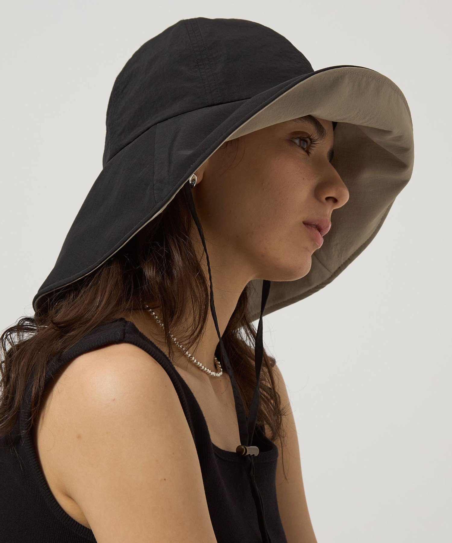 【ユナイテッドアローズ/UNITED ARROWS】のハイショク ロングブリム ハット -UVケア- インテリア・キッズ・メンズ・レディースファッション・服の通販 founy(ファニー) 　ファッション　Fashion　レディースファッション　Fashion for Women　アウトドア　Outdoor Clothing　スタイリッシュ　Stylish, Fashionable　ワイヤー　Wire, Wired Bra　アウトレット　Outlet / Clearance　夏　Summer　BLACK|ID: prp329100004904450 ipo3291000000036712477