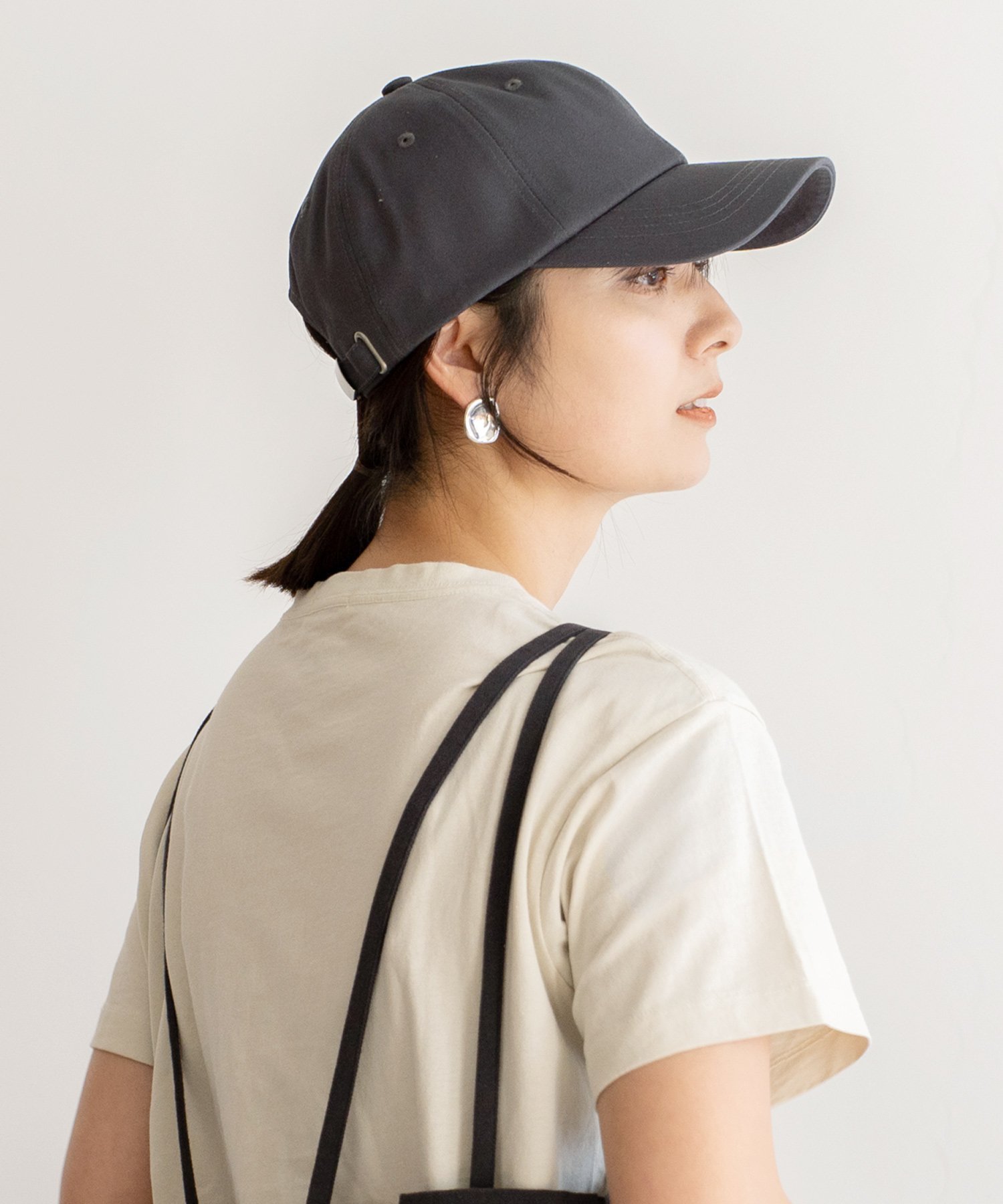 【ヴィータフェリーチェ/VitaFelice】の3サイズ コットンツイルキャップ レディース 帽子 深め メンズ 深い 大きい インテリア・キッズ・メンズ・レディースファッション・服の通販 founy(ファニー) 　ファッション　Fashion　レディースファッション　Fashion for Women　キャップ&ハット　Hats & Caps　キャップ　Cap, Baseball Cap　シンプル　Simple, Minimal　スポーティ　Sporty, Casual Athletic　フォルム　Silhouette, Form　メッシュ　Mesh, Net Fabric　メンズ　Men's, Menswear　夏　Summer　帽子　Hat, Headwear　春　Spring　S/S・春夏　SS, Spring/Summer, Warm Season　ブルーグレ-|ID: prp329100004904606 ipo3291000000036713610