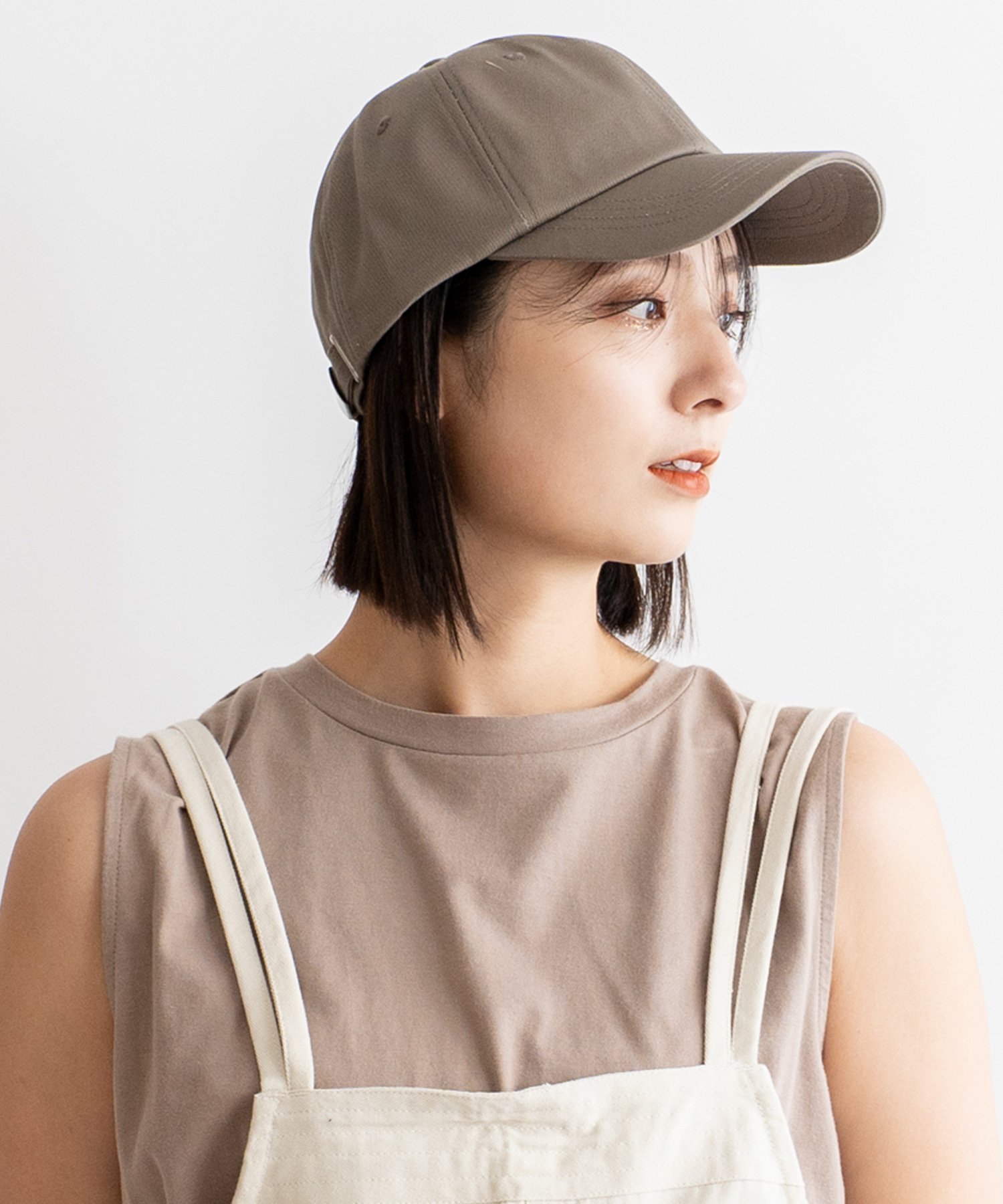 【ヴィータフェリーチェ/VitaFelice】の3サイズ コットンツイルキャップ レディース 帽子 深め メンズ 深い 大きい インテリア・キッズ・メンズ・レディースファッション・服の通販 founy(ファニー) 　ファッション　Fashion　レディースファッション　Fashion for Women　キャップ&ハット　Hats & Caps　キャップ　Cap, Baseball Cap　シンプル　Simple, Minimal　スポーティ　Sporty, Casual Athletic　フォルム　Silhouette, Form　メッシュ　Mesh, Net Fabric　メンズ　Men's, Menswear　夏　Summer　帽子　Hat, Headwear　春　Spring　S/S・春夏　SS, Spring/Summer, Warm Season　グレーベージュ|ID: prp329100004904606 ipo3291000000036713617