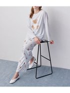 【ジェラート ピケ/gelato pique】の抗菌防臭バスローブベア柄ロングパンツ 人気、トレンドファッション・服の通販 founy(ファニー) ファッション Fashion レディースファッション Fashion for Women パンツ Pants & Trousers 春 Spring 抗菌 Antibacterial, Bacteria-Resistant スマート Smart, Elegant なめらか Smooth, Silky Texture プリント Print, Printed Pattern ボーダー Border, Stripe ポケット Pocket, Pocket Detail リラックス Relax, Relaxed Fit ロング Long, Long-Length おすすめ Recommended / Our Picks お家時間・ステイホーム Stay Home / At Home ギフト プレゼント Gift / Present thumbnail BLU[086]|ID: prp329100004907155 ipo3291000000036743049