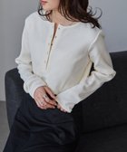 【ラナン/Ranan】のRanan/ヘンリーネックワッフルロンT 人気、トレンドファッション・服の通販 founy(ファニー) ファッション Fashion レディースファッション Fashion for Women トップス・カットソー Cut & Sew Tops ロングTシャツ・Tシャツ Longline T-Shirts & Tees カットソー Cut and Sewn Top シンプル Simple, Minimal スリーブ Sleeve, Long Sleeve / Short Sleeve タイトスカート Pencil Skirt, Tight Skirt トレンド Trend, Trending Now フィット Fit, Slim Fit フェミニン Feminine, Girly ベーシック Basic, Essential ボーダー Border, Stripe ポケット Pocket, Pocket Detail ロング Long, Long-Length 楽ちん Easy Fit, Comfortable ワッフル Waffle, Waffle Knit thumbnail IV|ID: prp329100004911595 ipo3291000000036805861