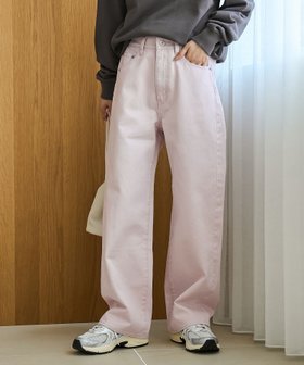 【コーエン/COEN】の【スプリングカラー】ストレートカラーデニムパンツ 人気、トレンドファッション・服の通販 founy(ファニー) ファッション Fashion レディースファッション Fashion for Women パンツ Pants & Trousers デニムパンツ・ジーンズ・美脚デニム Denim Jeans & Pants ヴィンテージ Vintage Style 春 Spring スウェット / スエット Sweatshirt, Sweatwear ストレート Straight, Straight Cut スニーカー Sneakers, Trainers スプリング Spring, Spring Collection トレンド Trend, Trending Now 定番 Standard, Basic Item 長袖 Long Sleeve, Full Sleeve ポケット Pocket, Pocket Detail リラックス Relax, Relaxed Fit ワイド Wide, Wide Fit おすすめ Recommended / Our Picks バラクラバ Balaclava 2026年 2026 |ID:prp329100004911822