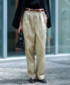 【ドミンゴ/DOMINGO】の30/2ウエポン ツータックトラウザー ベージュ|ID: prp329100004911844 ipo3291000000036808068