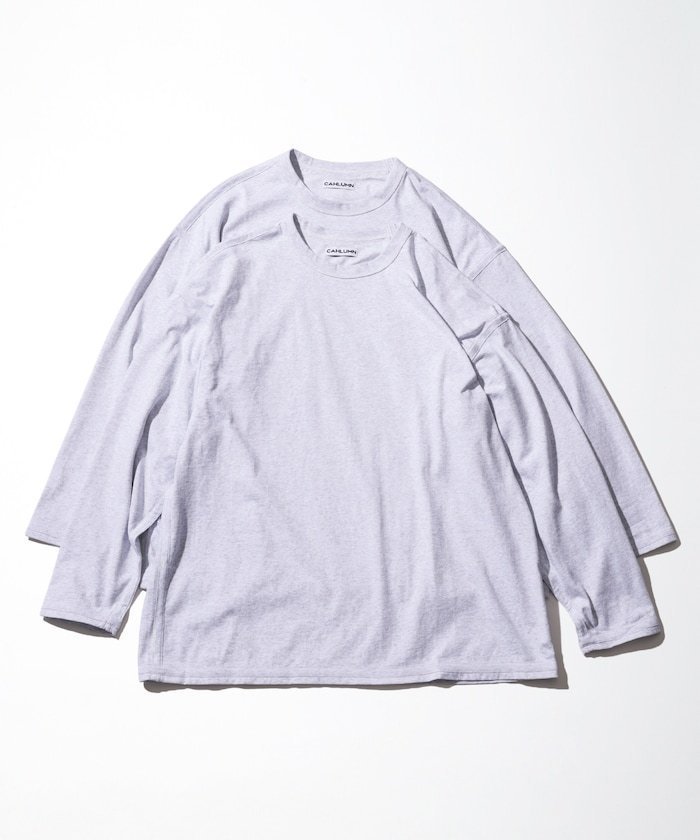 【フリークスストア/FREAK'S STORE】の2-Pack Reversible Long Sleeve Tee REGULAR FIT 25AW インテリア・キッズ・メンズ・レディースファッション・服の通販 founy(ファニー) ファッション Fashion メンズファッション Fashion for Men バランス Balance, Style Balance リバーシブル Reversible, Two-Sided 2025年 2025 2025-2026秋冬・A/W Autumn/Winter 2025–26 AW25–26 ライトグレー|ID: prp329100004911898 ipo3291000000036808479