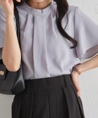 【ラナン/Ranan】のRanan/ UVカット/抗菌防臭 タックデザインフリルブラウス 人気、トレンドファッション・服の通販 founy(ファニー) ファッション Fashion レディースファッション Fashion for Women トップス・カットソー Cut & Sew Tops シャツ・ブラウス・オフィスカジュアル Elegant Blouses & Button-Ups カーディガン Cardigan, Knitwear 抗菌 Antibacterial, Bacteria-Resistant ジャケット Jacket, Outerwear ストレッチ Stretch, Stretchy Fabric スラックス Slacks, Dress Pants デニム Denim, Jeans Material ドット Polka Dot, Dot Pattern ハイネック High Neck, Mock Neck フェミニン Feminine, Girly フリル Frill, Ruffle マーメイド Mermaid, Fishtail Silhouette ロング Long, Long-Length 再入荷 Restock / Back in Stock おすすめ Recommended / Our Picks 夏 Summer 2026年 2026 thumbnail ブルーグレー|ID: prp329100004912180 ipo3291000000036810839