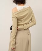 【ノーリーズ/NOLLEY'S】の【MAQWEL/マクウェル】ウォッシャブルレイヤードドレープロンT 人気、トレンドファッション・服の通販 founy(ファニー) ファッション Fashion レディースファッション Fashion for Women トップス・カットソー Cut & Sew Tops ロングTシャツ・Tシャツ Longline T-Shirts & Tees イエロー Yellow インナー Innerwear シンプル Simple, Minimal ボトム Bottoms, Lower Wear おすすめ Recommended / Our Picks 2026年 2026 thumbnail イエローグリーン|ID: prp329100004912410 ipo3291000000036812932