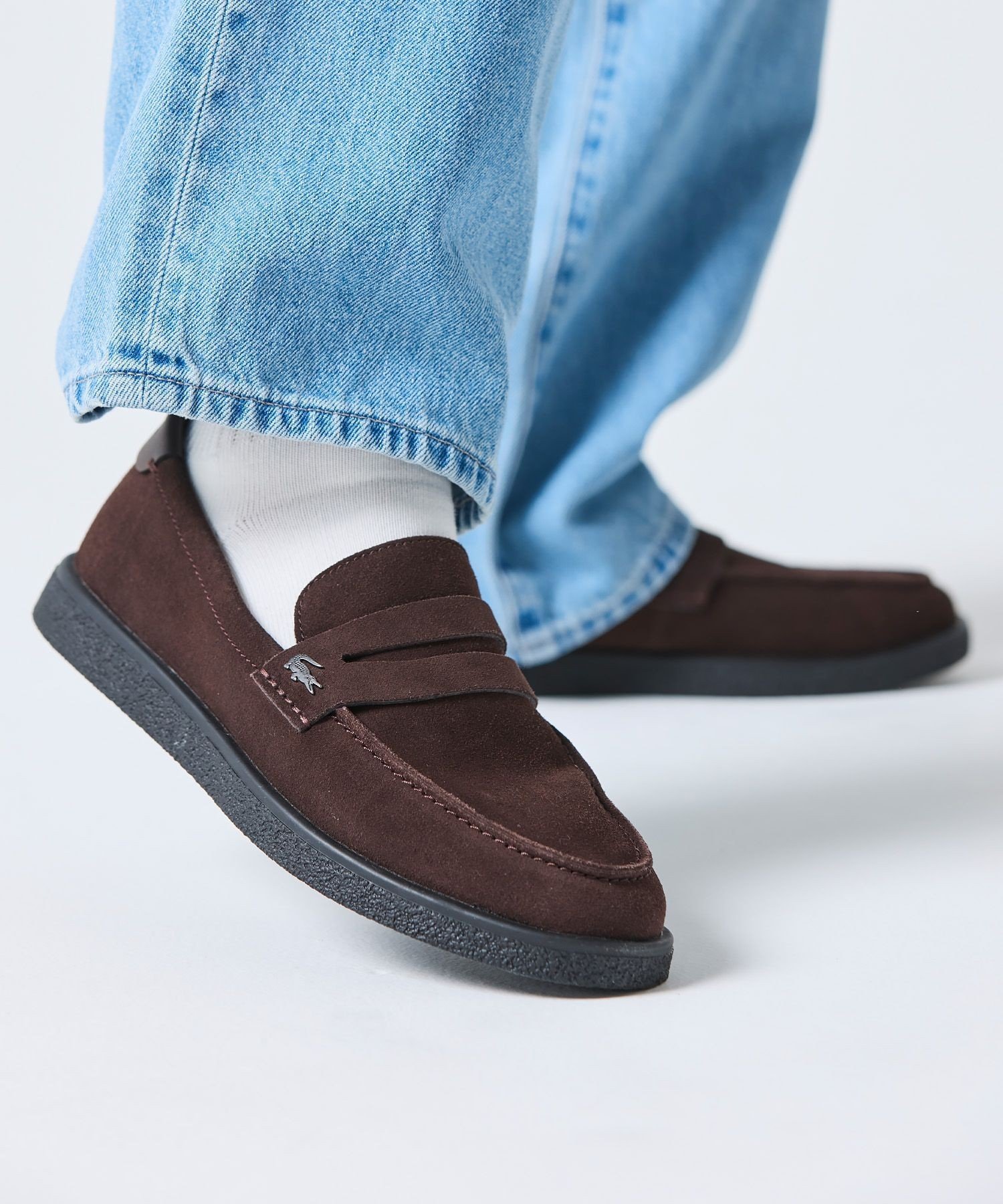 【ラコステ/LACOSTE / MEN】のメンズ COCHET 126 1 APAC CMA スエード ローファースニーカー 人気、トレンドファッション・服の通販 founy(ファニー) 　ファッション　Fashion　メンズファッション　Fashion for Men　シューズ・靴　Shoes　スニーカー / カジュアルにもスポーティにも　Sneakers & Trainers　おすすめ　Recommended / Our Picks　なめらか　Smooth, Silky Texture　エレガント 上品　Elegant　シンプル　Simple, Minimal　フォーマル　Formal, Dressy　メンズ　Men's, Menswear　 other-1|ID: prp329100004912472 ipo3291000000036813623