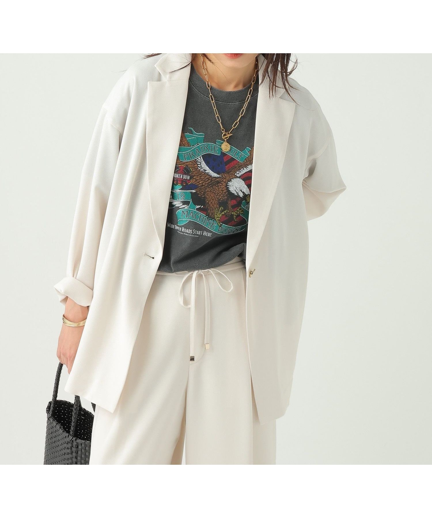 【エルーラ/Elura】の【UVカット・接触冷感・防シワ機能付き】サラサラリラクシージャケット/656801 インテリア・キッズ・メンズ・レディースファッション・服の通販 founy(ファニー) 　ファッション　Fashion　レディースファッション　Fashion for Women　アウター　Coat / Outerwear Collection　レディースジャケット・軽アウター　Jackets　春　Spring　ジャケット　Jacket, Outerwear　デニム　Denim, Jeans Material　夏　Summer　エレガント 上品　Elegant　ビジネス 仕事 通勤　Business / Work / Commuting　オフホワイト05|ID: prp329100004912997 ipo3291000000036819044