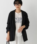 【エルーラ/Elura】のフィラメントツイルジャケット/659647 人気、トレンドファッション・服の通販 founy(ファニー) ファッション Fashion レディースファッション Fashion for Women アウター Coat / Outerwear Collection レディースジャケット・軽アウター Jackets セットアップ Set-Up, Coordinated Outfit デニム Denim, Jeans Material リラックス Relax, Relaxed Fit エレガント 上品 Elegant ビジネス 仕事 通勤 Business / Work / Commuting 夏 Summer 春 Spring 洗える Machine Washable thumbnail ブラック09|ID: prp329100004913005 ipo3291000000036819090