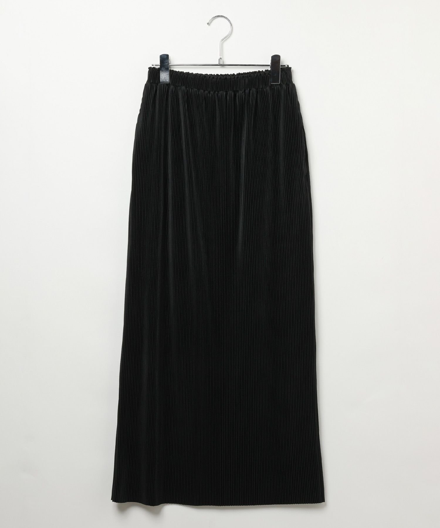 【レプシィム ローリーズファーム/LEPSIM LOWRYS FARM】の《セルフカット可能》プリーツスカート インテリア・キッズ・メンズ・レディースファッション・服の通販 founy(ファニー) 　ファッション　Fashion　レディースファッション　Fashion for Women　スカート　Skirts　プリーツスカート / 上品フェミニンスタイル　Pleated Skirts　おすすめ　Recommended / Our Picks　デニム　Denim, Jeans Material　プリーツ　Pleats, Pleated　ベーシック　Basic, Essential　夏　Summer　春　Spring　S/S・春夏　SS, Spring/Summer, Warm Season　ブラック09|ID: prp329100004913087 ipo3291000000036819723