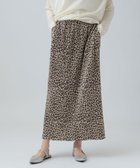 【レプシィム ローリーズファーム/LEPSIM LOWRYS FARM】の《セルフカット可能》プリーツスカート 人気、トレンドファッション・服の通販 founy(ファニー) ファッション Fashion レディースファッション Fashion for Women スカート Skirts プリーツスカート / 上品フェミニンスタイル Pleated Skirts おすすめ Recommended / Our Picks デニム Denim, Jeans Material プリーツ Pleats, Pleated ベーシック Basic, Essential 夏 Summer 春 Spring S/S・春夏 SS, Spring/Summer, Warm Season thumbnail レオパード50|ID: prp329100004913087 ipo3291000000036819732