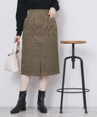 【インデックス/INDEX】のツイード調フロントジップタイトスカート【洗濯機OK/防シワ】 人気、トレンドファッション・服の通販 founy(ファニー) ファッション Fashion レディースファッション Fashion for Women スカート Skirts クラシカル Classical, Vintage-Inspired シンプル Simple, Minimal スマート Smart, Elegant タイトスカート Pencil Skirt, Tight Skirt ツイード Twill, Twill Weave フィット Fit, Slim Fit ポケット Pocket, Pocket Detail モダン Modern, Contemporary A/W・秋冬 Autumn/Winter エレガント 上品 Elegant thumbnail ブラウン|ID: prp329100004913119 ipo3291000000036819976