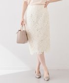 【インデックス/INDEX】のフラワーレースタイトスカート【洗濯機OK】 人気、トレンドファッション・服の通販 founy(ファニー) ファッション Fashion レディースファッション Fashion for Women スカート Skirts グログラン Grosgrain, Grosgrain Ribbon サテン Satin, Glossy Fabric スマート Smart, Elegant フィット Fit, Slim Fit フラワー Flower, Floral ポケット Pocket, Pocket Detail モチーフ Motif, Design Theme レース Lace, Lace Fabric エレガント 上品 Elegant 定番 Standard, Basic Item thumbnail オフホワイト|ID: prp329100004913121 ipo3291000000036819993