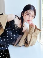 【フレイ アイディー/FRAY I.D】のボリュームスリーブショートトレンチコート/撥水 人気、トレンドファッション・服の通販 founy(ファニー) ファッション Fashion レディースファッション Fashion for Women アウター Coat / Outerwear Collection コート・ロングコート・ピーコート Long Coats, Peacoats & More トレンチコート / 春秋の定番アウター Trench Coats シャンブレー Chambray, Denim-Like Fabric ショート Short, Short Length スタンド Stand Collar, Upright Stand スマート Smart, Elegant デニム Denim, Jeans Material トレンド Trend, Trending Now ドレス Dress, One-Piece ベーシック Basic, Essential ワイド Wide, Wide Fit エレガント 上品 Elegant ビジネス 仕事 通勤 Business / Work / Commuting thumbnail BEG[037]|ID: prp329100004913343 ipo3291000000036821119