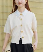 【アダム エ ロペ/ADAM ET ROPE'】の【サステナブル】2WAYカラー付カーディガン 人気、トレンドファッション・服の通販 founy(ファニー) ファッション Fashion レディースファッション Fashion for Women トップス・カットソー Cut & Sew Tops カーディガン・羽織り Layered Style Cardigans カーディガン Cardigan, Knitwear スラックス Slacks, Dress Pants デニム Denim, Jeans Material バランス Balance, Style Balance フロント Front, Front Design ポケット Pocket, Pocket Detail おすすめ Recommended / Our Picks エレガント 上品 Elegant 2026年 2026 thumbnail オフホワイト(15)|ID: prp329100004913382 ipo3291000000036821295