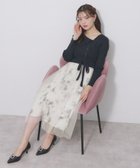 【インデックス/INDEX】のドッキングニットワンピース【洗濯機OK/抗ピル】 人気、トレンドファッション・服の通販 founy(ファニー) ファッション Fashion レディースファッション Fashion for Women ワンピース Dresses ニットワンピース Knit Dresses 軽量 Lightweight, Ultra Light チュール Tulip, Tulip Motif バランス Balance, Style Balance フィット Fit, Slim Fit フレア Flare, Flared プリーツ Pleats, Pleated ポケット Pocket, Pocket Detail リボン Ribbon, Bow エレガント 上品 Elegant thumbnail ネイビー|ID: prp329100004913493 ipo3291000000036821789