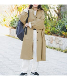 【アーバンリサーチ ドアーズ/URBAN RESEARCH DOORS】の『撥水』BACKヨークスタンドカラーコート 人気、トレンドファッション・服の通販 founy(ファニー) ファッション Fashion レディースファッション Fashion for Women アウター Coat / Outerwear Collection コート・ロングコート・ピーコート Long Coats, Peacoats & More 2026年 2026 シンプル Simple, Minimal スタンド Stand Collar, Upright Stand ヨーク Yoke, Yoke Design エレガント 上品 Elegant 夏 Summer 春 Spring S/S・春夏 SS, Spring/Summer, Warm Season |ID:prp329100004913552