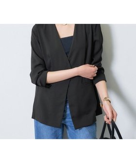 【インディヴィ/INDIVI】の【さらに軽く軽快!/着る日傘】ノーカラージャケット 人気、トレンドファッション・服の通販 founy(ファニー) ファッション Fashion レディースファッション Fashion for Women アウター Coat / Outerwear Collection レディースジャケット・軽アウター Jackets ノーカラージャケット / シンプル上品コーデ Collarless Jackets レイングッズ・傘・晴雨兼用傘 Umbrellas & Rain Gear インナー Innerwear カットソー Cut and Sewn Top カーディガン Cardigan, Knitwear ジャケット Jacket, Outerwear ジョーゼット Georgette, Semi-Sheer Fabric ストレッチ Stretch, Stretchy Fabric スマート Smart, Elegant セットアップ Set-Up, Coordinated Outfit ドレープ Drape, Draping Fabric バランス Balance, Style Balance フロント Front, Front Design ポケット Pocket, Pocket Detail 日傘 Parasol, UV Umbrella 夏 Summer エレガント 上品 Elegant ビジネス 仕事 通勤 Business / Work / Commuting |ID:prp329100004913576