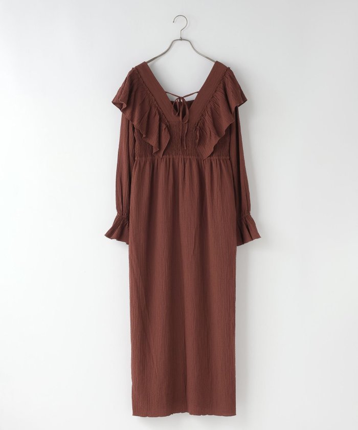 【ローリーズファーム/LOWRYS FARM】の2WAYフリルシャーリングワンピース インテリア・キッズ・メンズ・レディースファッション・服の通販 founy(ファニー) https://founy.com/ ファッション Fashion レディースファッション Fashion for Women ワンピース Dresses おすすめ Recommended / Our Picks インナー Innerwear キャミ Camisole, Cami Top スクエア Square, Square Shape フリル Frill, Ruffle ポケット Pocket, Pocket Detail |ID: prp329100004913579 ipo3291000000036822196