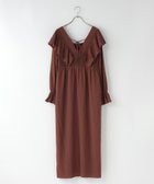 【ローリーズファーム/LOWRYS FARM】の2WAYフリルシャーリングワンピース ブラウン58|ID: prp329100004913579 ipo3291000000036822198