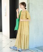 【フリークスストア/FREAK'S STORE】の花柄マキシ半袖ワンピース【限定展開】26SS 人気、トレンドファッション・服の通販 founy(ファニー) ファッション Fashion レディースファッション Fashion for Women ワンピース Dresses 2026年 2026 おすすめ Recommended / Our Picks インド Indian Textile フェミニン Feminine, Girly プリント Print, Printed Pattern マキシ Maxi, Full Length 切替 Switching, Contrast Panel 半袖 Short Sleeve, Half Sleeve 夏 Summer S/S・春夏 SS, Spring/Summer, Warm Season thumbnail イエロー|ID: prp329100004913590 ipo3291000000036822266