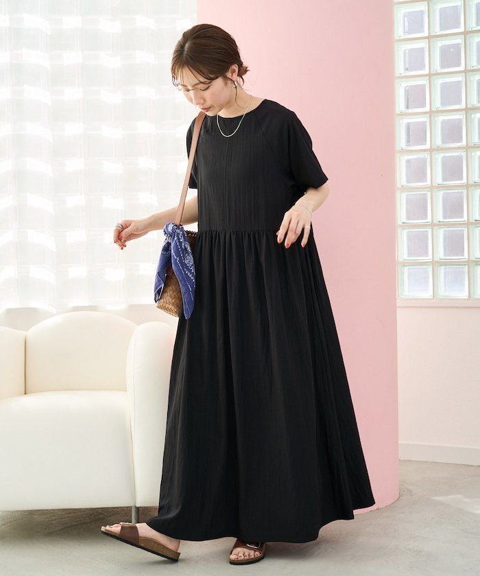 【フリークスストア/FREAK'S STORE】の限定展開 ナイロン ワッシャー ティアード ワンピース インテリア・キッズ・メンズ・レディースファッション・服の通販 founy(ファニー) ファッション Fashion レディースファッション Fashion for Women ワンピース Dresses 2026年 2026 とろみ Fluid, Flowy Fabric ギャザー Gathered, Ruffled シンプル Simple, Minimal ティアード Tiered, Tiered Style ティアードワンピース Tiered Dress, Flared Dress ロング Long, Long-Length ワッシャー Washer, Crinkled Finish エレガント 上品 Elegant 切替 Switching, Contrast Panel 夏 Summer 定番 Standard, Basic Item 春 Spring S/S・春夏 SS, Spring/Summer, Warm Season ブラック|ID: prp329100004913592 ipo3291000000036822280