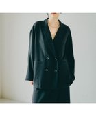 【レプシィム ローリーズファーム/LEPSIM LOWRYS FARM】の《リネンライクドライシリーズ》ルーズW長袖ジャケット 人気、トレンドファッション・服の通販 founy(ファニー) ファッション Fashion レディースファッション Fashion for Women アウター Coat / Outerwear Collection レディースジャケット・軽アウター Jackets おすすめ Recommended / Our Picks ジャケット Jacket, Outerwear セットアップ Set-Up, Coordinated Outfit ラップ Wrap, Wrap Design ルーズ Loose, Oversized 人気 Popular, Best Seller 長袖 Long Sleeve, Full Sleeve thumbnail ブラック09|ID: prp329100004913614 ipo3291000000036822380