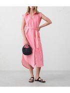 【バナナリパブリック ファクトリーストア/BANANA REPUBLIC FACTORY STORE】のBANANA REPUBLIC FACTORY STORE ボイルミディシャツワンピース 人気、トレンドファッション・服の通販 founy(ファニー) ファッション Fashion レディースファッション Fashion for Women ワンピース Dresses シャツワンピース / 1枚で着映えコーデ Shirt Dresses カーディガン Cardigan, Knitwear ジャケット Jacket, Outerwear thumbnail PINK_STRIPE|ID: prp329100004913758 ipo3291000000036823024