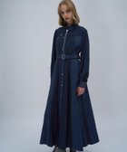 【ハレ/HARE】のパイピングジャガードワンピース ネイビー88|ID: prp329100004913844 ipo3291000000036823403