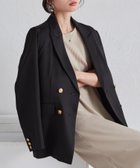 【ラナン/Ranan】のRanan/ゴールドボタンWテーラードジャケット 人気、トレンドファッション・服の通販 founy(ファニー) ファッション Fashion レディースファッション Fashion for Women アウター Coat / Outerwear Collection レディースジャケット・軽アウター Jackets テーラードジャケット / 通勤・きれいめスタイル Tailored Jackets & Blazers ウォッシャブル Machine Washable オケージョン Occasion Wear 洗える Machine Washable 秋 Autumn スマート Smart, Elegant ダウン Down, Puffer チェック Check, Plaid, Tartan ツイード Twill, Twill Weave デニム Denim, Jeans Material ポケット Pocket, Pocket Detail マニッシュ Mannish, Boyish A/W・秋冬 Autumn/Winter おすすめ Recommended / Our Picks エレガント 上品 Elegant 入学式 Entrance Ceremony 卒業式 Graduation Ceremony 結婚式 Wedding 披露宴 Wedding Reception 二次会 After Party thumbnail BL|ID: prp329100004913883 ipo3291000000036823600