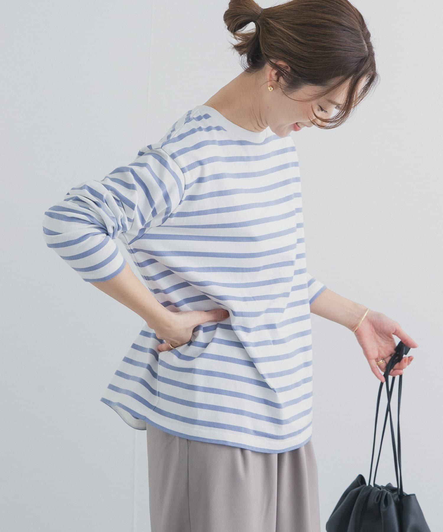 【アーバンリサーチ ドアーズ/URBAN RESEARCH DOORS】のボーダーワイドプルオーバー 人気、トレンドファッション・服の通販 founy(ファニー) ファッション Fashion レディースファッション Fashion for Women トップス・カットソー Cut & Sew Tops カジュアルプルオーバー・ニットトップス Pullovers & Knit Tops / Casual Pullovers 2026年 2026 カットソー Cut and Sewn Top カーディガン Cardigan, Knitwear ジャケット Jacket, Outerwear スマート Smart, Elegant デニム Denim, Jeans Material ボーダー Border, Stripe ロング Long, Long-Length 夏 Summer 春 Spring S/S・春夏 SS, Spring/Summer, Warm Season other-1|ID: prp329100004913907 ipo3291000000036823718