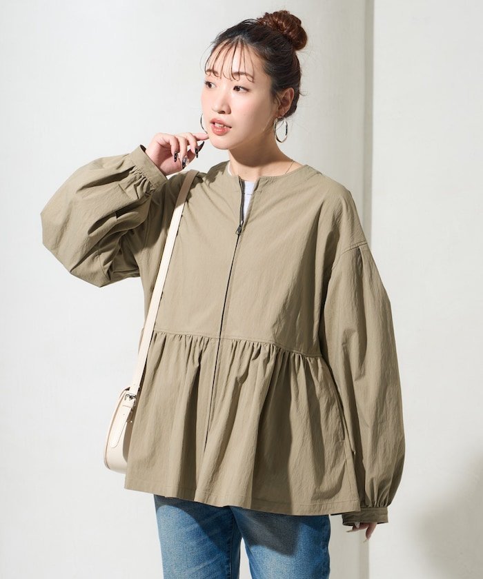 【フリークスストア/FREAK'S STORE】のティアード切り替えフレアジャケット【限定展開】 インテリア・キッズ・メンズ・レディースファッション・服の通販 founy(ファニー) 　ファッション　Fashion　レディースファッション　Fashion for Women　アウター　Coat / Outerwear Collection　レディースジャケット・軽アウター　Jackets　2026年　2026　おすすめ　Recommended / Our Picks　インナー　Innerwear　カットソー　Cut and Sewn Top　シンプル　Simple, Minimal　ジャケット　Jacket, Outerwear　スラックス　Slacks, Dress Pants　ティアード　Tiered, Tiered Style　デニム　Denim, Jeans Material　トレンチ　Trench, Trench Coat　バランス　Balance, Style Balance　フレア　Flare, Flared　切替　Switching, Contrast Panel　夏　Summer　S/S・春夏　SS, Spring/Summer, Warm Season　モカ|ID: prp329100004913933 ipo3291000000036823849