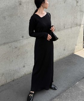 【ラナン/Ranan】のRanan/アシメネックリブワンピース 人気、トレンドファッション・服の通販 founy(ファニー) ファッション Fashion レディースファッション Fashion for Women ワンピース Dresses カットソー Cut and Sewn Top ジャケット Jacket, Outerwear スニーカー Sneakers, Trainers スリット Slit, Slit Detail デコルテ Décolleté, Neckline 人気 Popular, Best Seller 長袖 Long Sleeve, Full Sleeve フィット Fit, Slim Fit ポケット Pocket, Pocket Detail リラックス Relax, Relaxed Fit ロング Long, Long-Length 楽ちん Easy Fit, Comfortable おすすめ Recommended / Our Picks 夏 Summer |ID:prp329100004913979