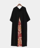 【アミナコレクション/Amina Collection】の【カヤ】四季の夏姿八掛ワンピース ブラック×レッド|ID: prp329100004914006 ipo3291000000036824207