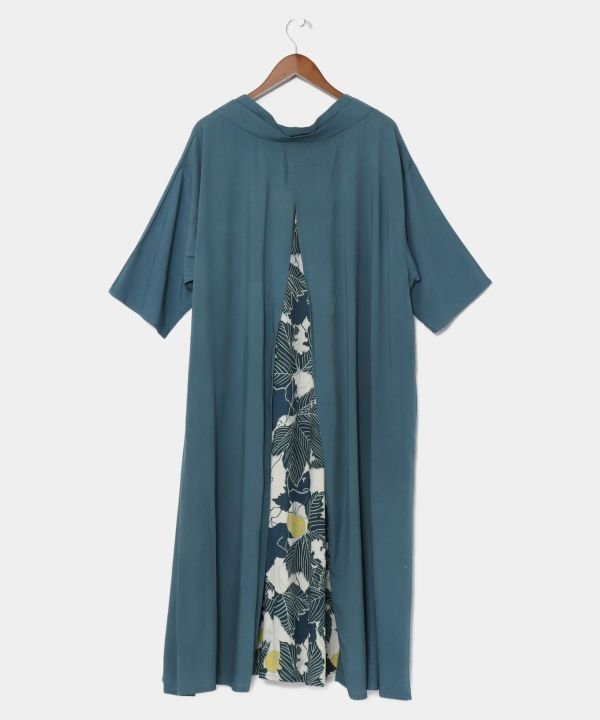 【アミナコレクション/Amina Collection】の【カヤ】四季の夏姿八掛ワンピース インテリア・キッズ・メンズ・レディースファッション・服の通販 founy(ファニー) 　ファッション　Fashion　レディースファッション　Fashion for Women　ワンピース　Dresses　おすすめ　Recommended / Our Picks　夏　Summer　無地　Plain, Solid Color　グリーン|ID: prp329100004914006 ipo3291000000036824208