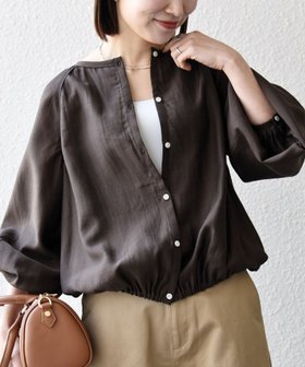 【シップス フォー ウィメン/SHIPS】のSHIPS any 洗濯機可能 リネン ミックス シアー ボリューム スリーブ ブラウス 人気、トレンドファッション・服の通販 founy(ファニー) ファッション Fashion レディースファッション Fashion for Women トップス・カットソー Cut & Sew Tops シャツ・ブラウス・オフィスカジュアル Elegant Blouses & Button-Ups 洗える Machine Washable ギャザー Gathered, Ruffled コンパクト Compact, Small Size シアー Sheer, See-Through ショート Short, Short Length スリーブ Sleeve, Long Sleeve / Short Sleeve タンク Tank Top, Sleeveless Top ミックス Mix, Mixed Style リネン Linen, Linen Fabric 夏 Summer 2026年 2026 |ID:prp329100004914972