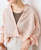 【スピック&スパン/Spick & Span】の《ゆったりサイズ》追加 80リネンカシュクール ビッグシャツ 人気、トレンドファッション・服の通販 founy(ファニー) ファッション Fashion レディースファッション Fashion for Women トップス・カットソー Cut & Sew Tops シャツ・ブラウス・オフィスカジュアル Elegant Blouses & Button-Ups イエロー Yellow インナー Innerwear オレンジ Orange カシュクール Wrap Design ストライプ Stripe, Striped Pattern タンク Tank Top, Sleeveless Top 定番 Standard, Basic Item ビッグ Big, Oversized リネン Linen, Linen Fabric リラックス Relax, Relaxed Fit 再入荷 Restock / Back in Stock おすすめ Recommended / Our Picks エレガント 上品 Elegant thumbnail ピンクベース|ID: prp329100004915129 ipo3291000000036839882