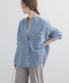 【アーバンリサーチ ドアーズ/URBAN RESEARCH DOORS】のデニムバンドカラーシャツ 人気、トレンドファッション・服の通販 founy(ファニー) ファッション Fashion レディースファッション Fashion for Women トップス・カットソー Cut & Sew Tops シャツ・ブラウス・オフィスカジュアル Elegant Blouses & Button-Ups 2026年 2026 インナー Innerwear カーディガン Cardigan, Knitwear シンプル Simple, Minimal ジャケット Jacket, Outerwear デニム Denim, Jeans Material リラックス Relax, Relaxed Fit ワーク Workwear, Utility Style 夏 Summer 春 Spring S/S・春夏 SS, Spring/Summer, Warm Season thumbnail ワンウォッシュ|ID: prp329100004915182 ipo3291000000036840314