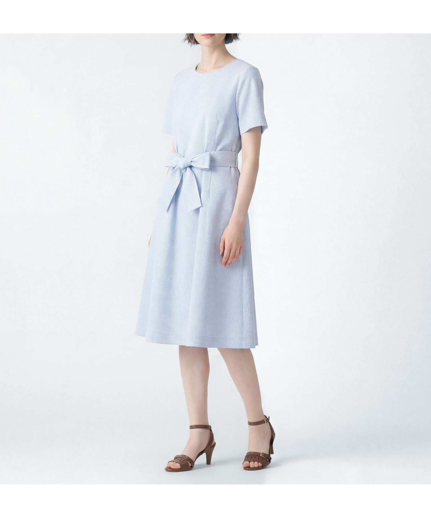 【スキャパ/SCAPA】のサッカーストライプワンピース 人気、トレンドファッション・服の通販 founy(ファニー) ファッション Fashion レディースファッション Fashion for Women ワンピース Dresses おすすめ Recommended / Our Picks カーディガン Cardigan, Knitwear コンシャス Conscious, Bodycon サッカー Seersucker, Summer Fabric ストライプ Stripe, Striped Pattern リボン Ribbon, Bow other-1|ID: prp329100004915260 ipo3291000000036841094