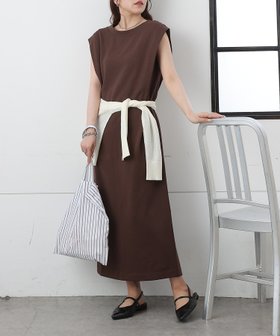 【コロニートゥーワンスリーナイン/COLONY 2139】の【リバイバル/新色追加】エンザイムダンボール肩タックノースリワンピース 人気、トレンドファッション・服の通販 founy(ファニー) ファッション Fashion レディースファッション Fashion for Women ワンピース Dresses 春 Spring 秋 Autumn ジャケット Jacket, Outerwear スリット Slit, Slit Detail フロント Front, Front Design ロング Long, Long-Length 再入荷 Restock / Back in Stock 夏 Summer |ID:prp329100004915385